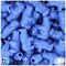 BeadTin Periwinkle Opaque 25mm Rhino Plastic Pony Beads (24pcs)
